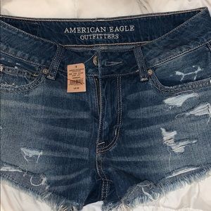 American Eagle Jean Shorts Size 00 Never Worn